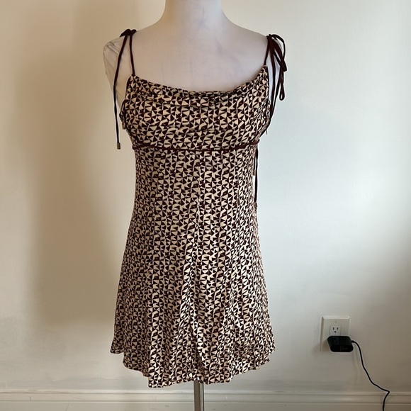 Free People Kai Mini Dress Coffee Combo - Picture 3 of 10